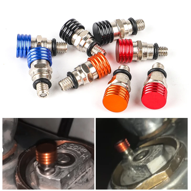 Мотокросс Мотоцикл M5 * 0,8 см Вилка Воздухоотводчик Клапан Для