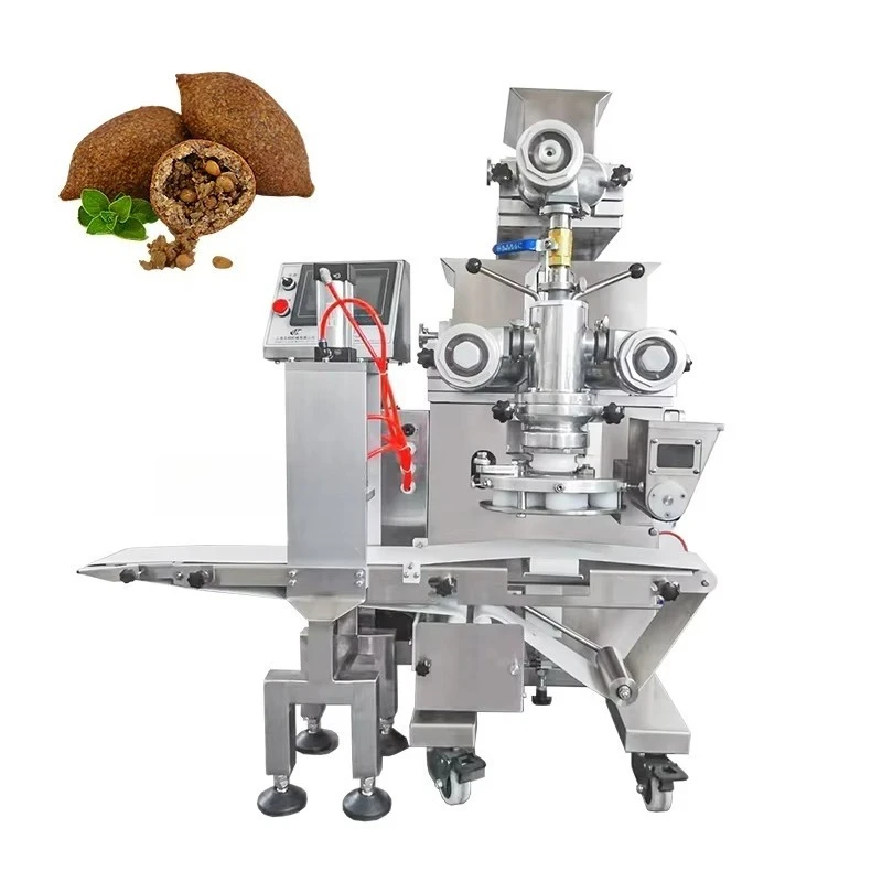 Nouvelle machine à encruster les mini-biscuits à double remplissage PLC, 220V, haute productivité, équipement de formage automatique, personnalisable