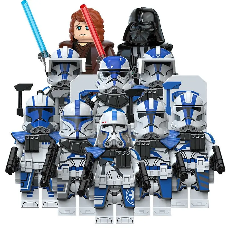 

Аниме-фигурки, конструкторы, фигурки Clone Trooper, Shock Trooper, Palpatine, Anakin Skywalker, мини-игрушки