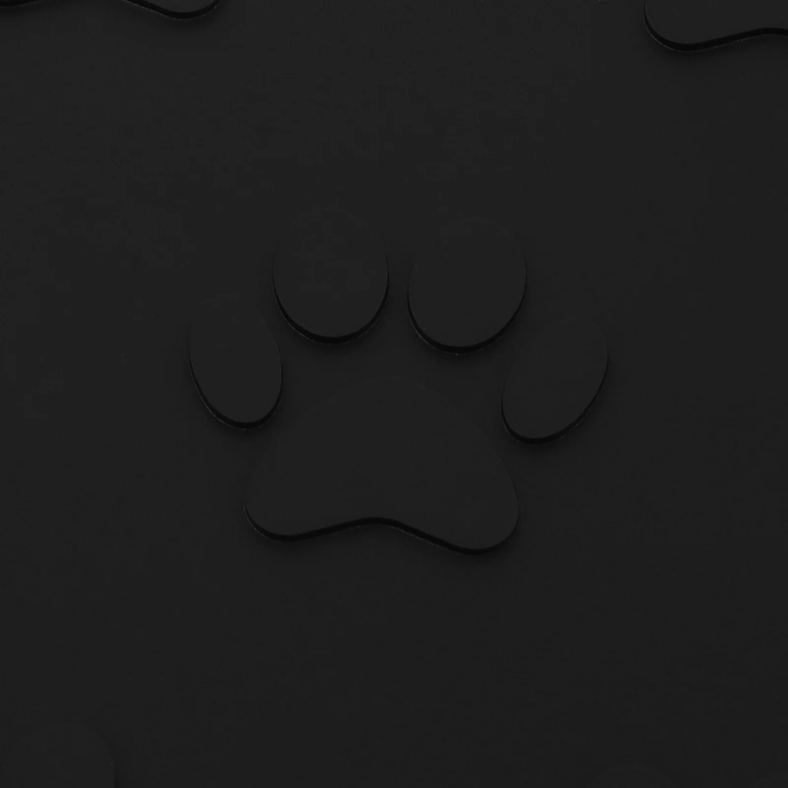 حصيرة تغذية الحيوانات الأليفة المستديرة المصنوعة من السيليكون مقاومة للماء بحواف مرتفعة لأطباق طعام القطط والكلاب غير قابلة للانزلاق وسهلة التنظيف من السيليكون لأطباق الكلاب #2