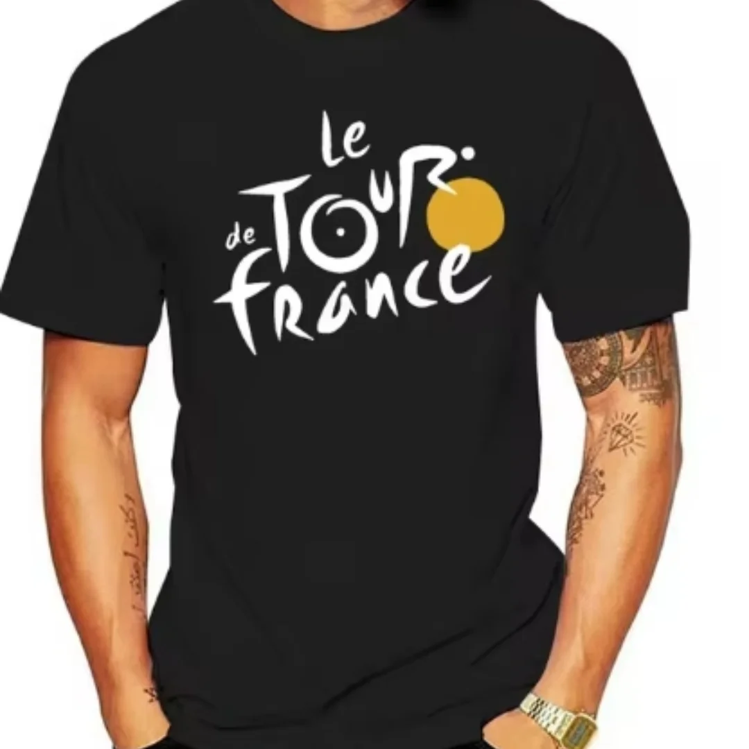 AliExpress NONE Men's Short Sleeve 3D Tour De France Cycling T-shirt Unisex Cycling Shirt Loose Breathable Quick Drying Blazer Round Neck