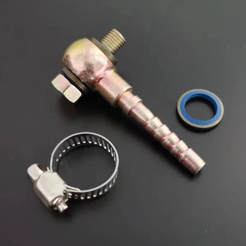 Hollow Screw Diesel Engine Oil Recyle Return Tubing Hinge Hydraulic Bolt Ball Head Adapter Motorcycle Refit Oil Cooler Fittings