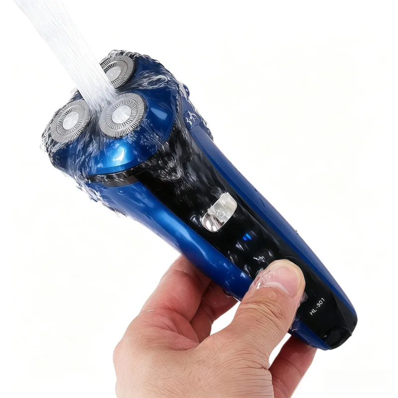 Portable Electric Shaver Fully Waterproof Type-C Fast-charging Trimmer Rechargeable Cordless Shaver Ideal for Business Travel