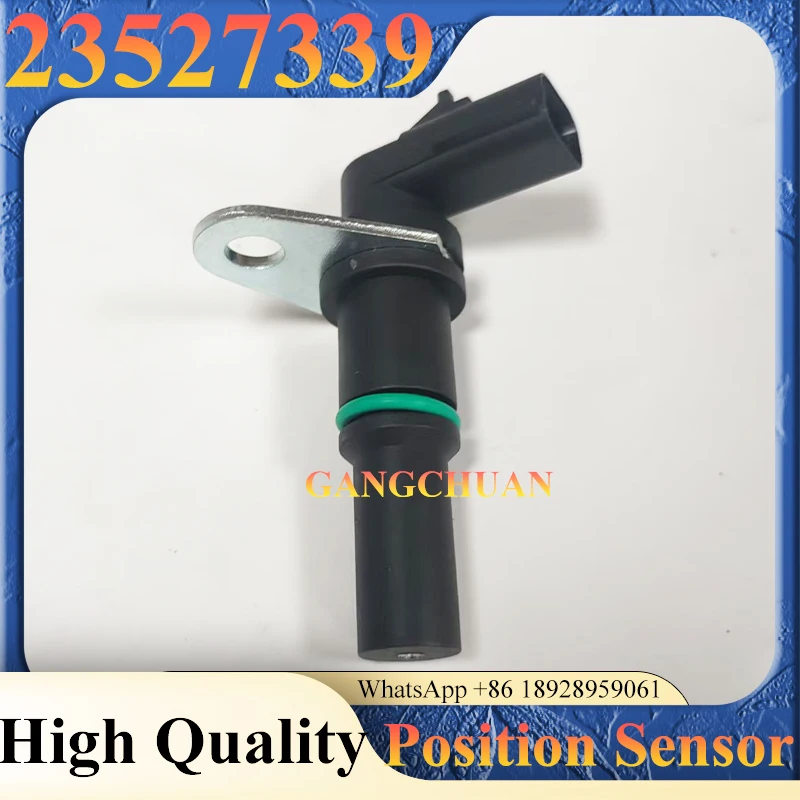 Piezas de excavadora Sensor de sincronización de posición del cigüeñal 23527339 Sensor de posición del cigüeñal para diésel Serie 60