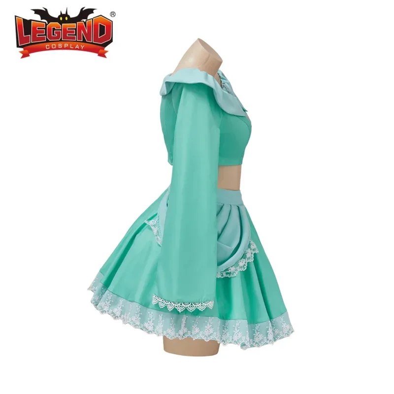 เจ้าหญิง Rosalina ชุดเครื่องแต่งกาย COSPLAY Light Blue Peach Super Bros Rosalina เครื่องแต่งกาย Lolita ชุดกระโปรงชุดผู้หญิง U