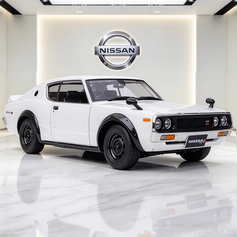 Maisto 1:24 NISSAN 2000 GTR Skyline Alloy Car Model Diecasts & Vehicles Model Miniature Scale Model Car For Collection Gift