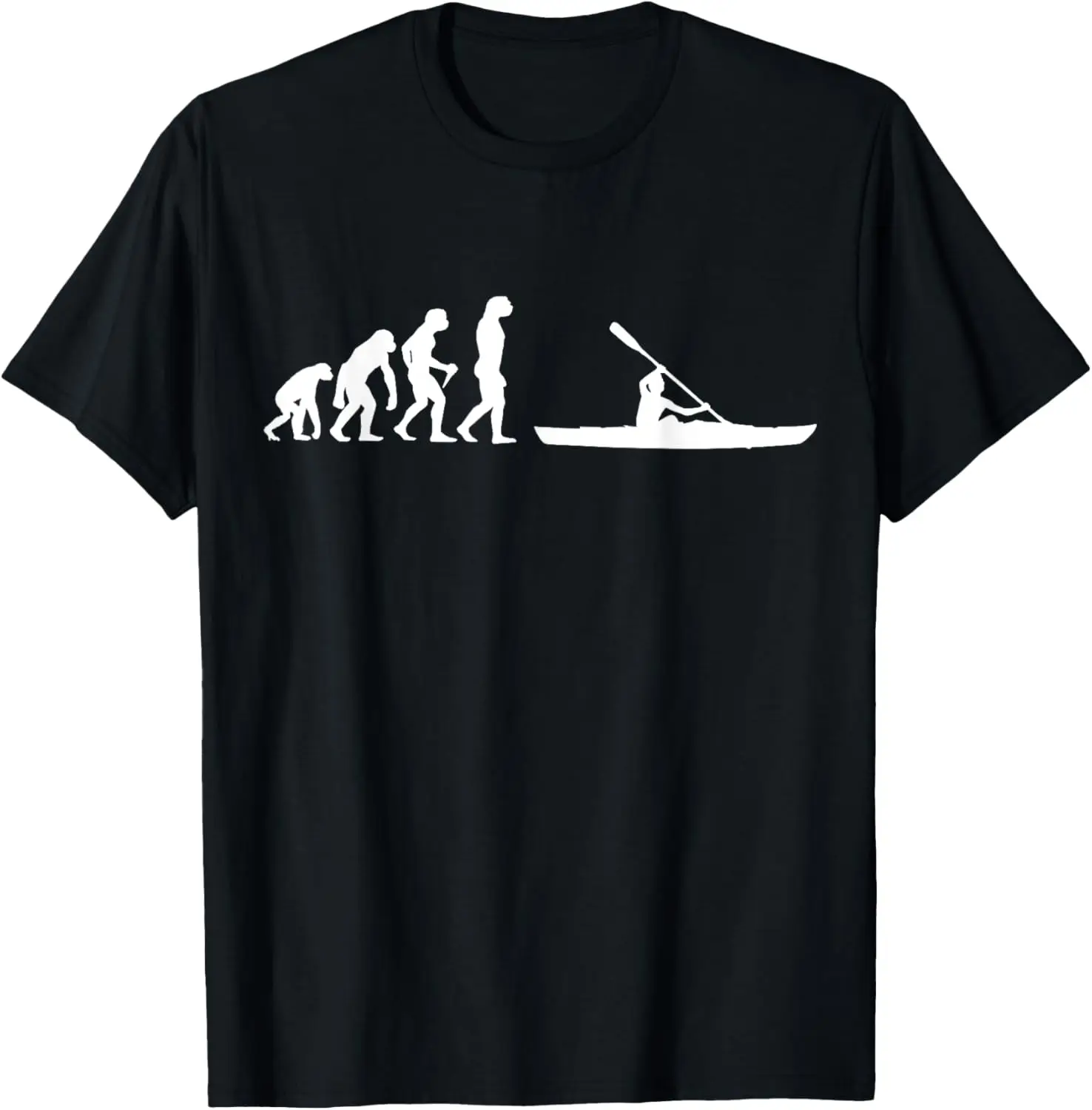 

Evolution Canoe kayaking rowing kayak canoeing T-Shirt