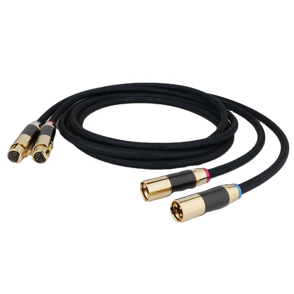 RASANTEK High end Audio Line Male to Female XLR Balance Wire Nixer Microphone Fever Audio Cable HIFI Xlr Audio Cable for CD