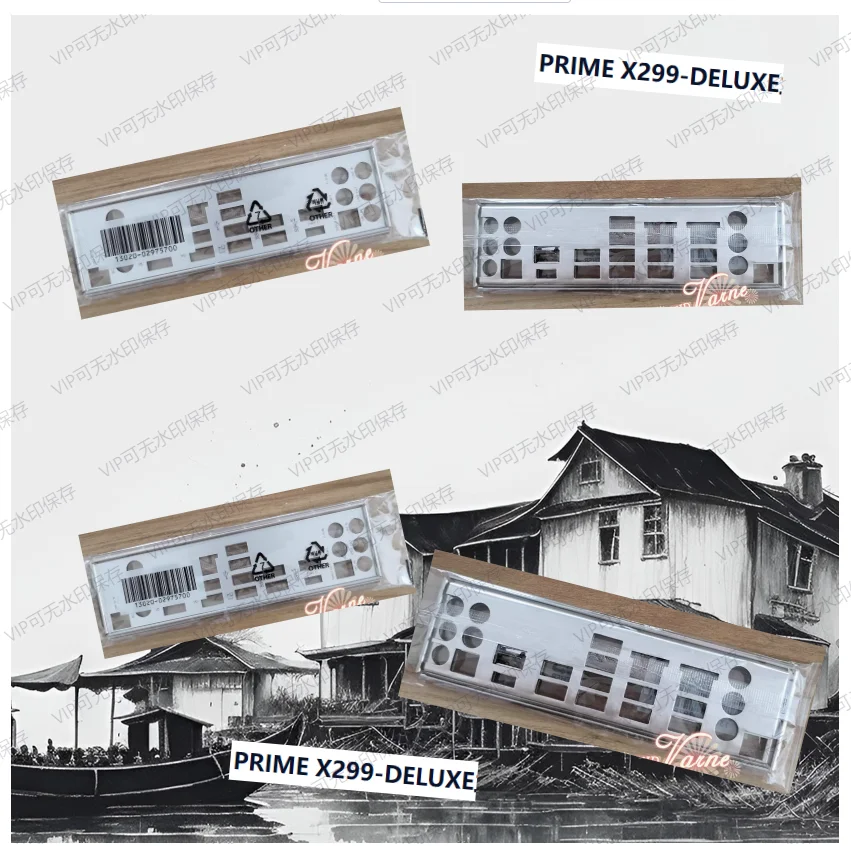 Задняя пластина экрана ввода-вывода, задняя пластина, задняя пластина, кронштейн из нержавеющей стали Blende для ASUS PRIME X299-DELUXE X299