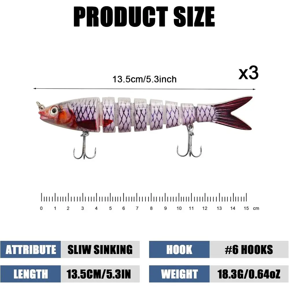 

Приманки Topwater Swimbait для окуня и форели: многошарнирные, бионические, реалистичные наборы для пресноводной/соленой рыбалки