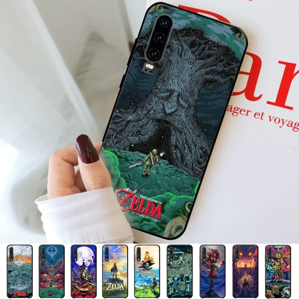 Game L-Legends Of The Z-Zeldas Phone Case For Huawei P 8 9 10 20 30 40 50 Pro Lite Psmart Honor 10 Lite 70 Mate 20lite