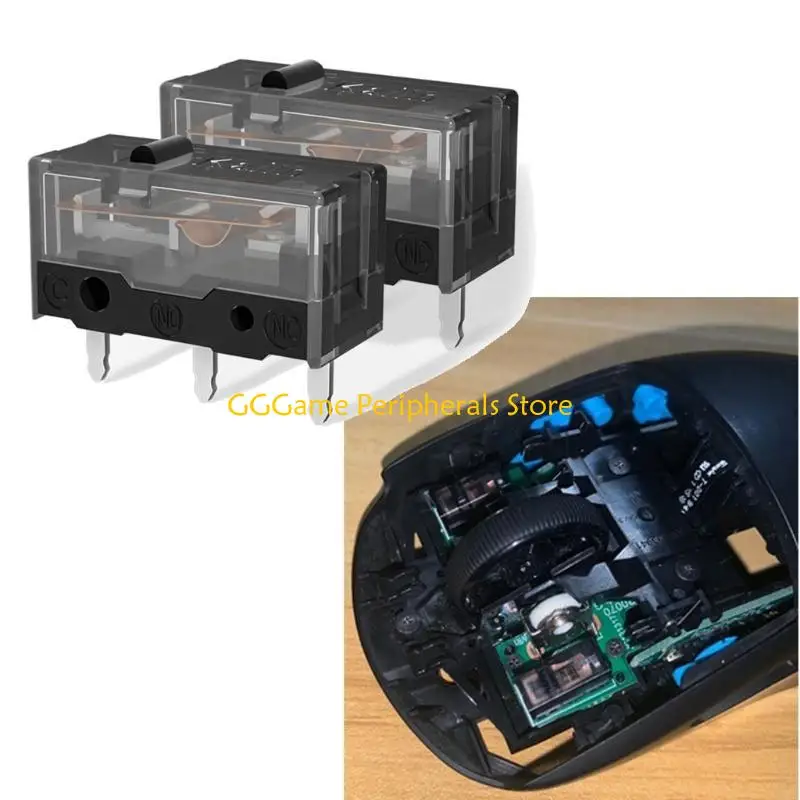 U55B Mouse Momentary Push Button Micro Limit Switch 3 Pins 1 / 2 Pieces