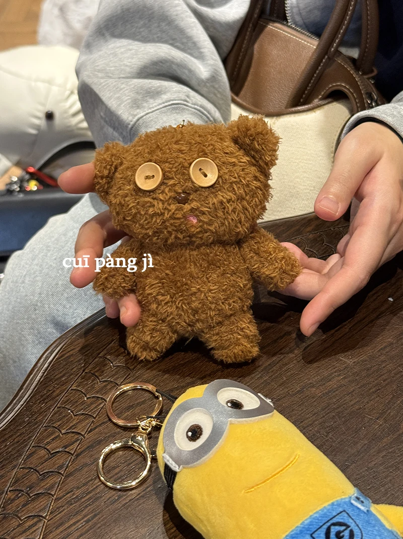 Kawaii تيم التوابع محشوة أفخم قلادة لعبة الكرتون أنيمي لطيف وسادة الاطفال هدية عيد ميلاد متعة دمية رفيق المفاتيح