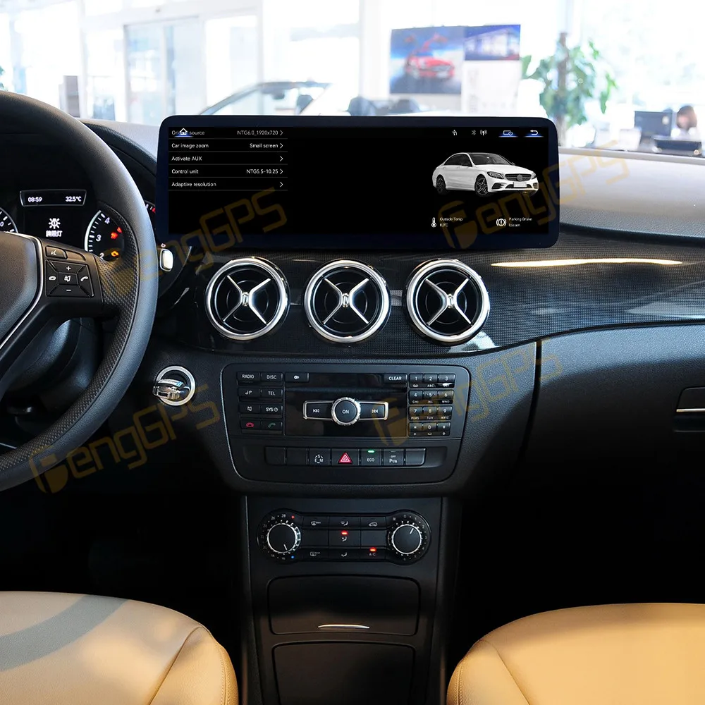 14.9 Inch Touching Screen Linux Display Car Multimedia Player For Mercedes-Benz B 2012-2015 GPS Carplay Head Unit