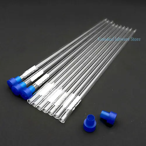 Imagen 1 del producto Tubo de muestra NMR de 2 piezas, 5 piezas, 10 piezas, 20 piezas, 30 piezas, 50 piezas, 7 pulgadas, con tapa para experimentos de laboratorio