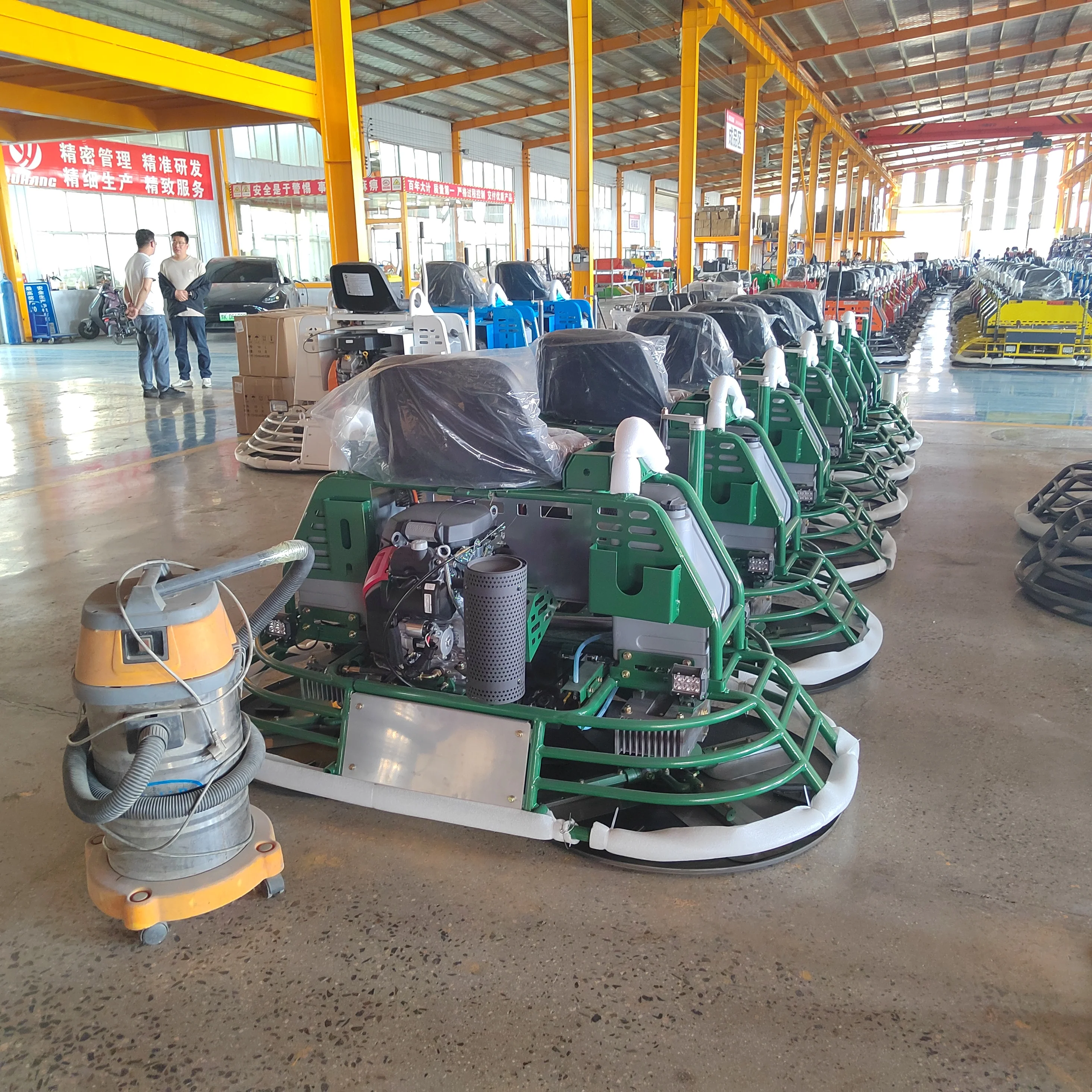Mesin Penggosok Beton 2 Rotor - Power Trowel Concrete ulasan dan harga