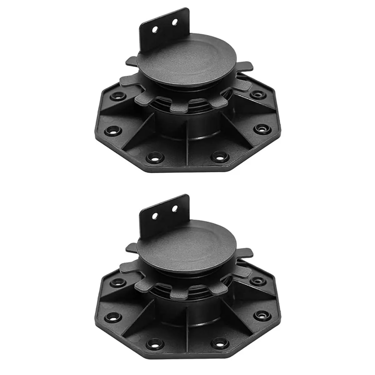 12-Pack Adjustable Deck Support Pedestals, 1.18