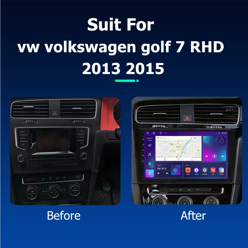 Android Car Radio GPS Navigation Multimedia Video Player for vw volkswagen golf 7 RHD 2013 2015 Stereo Tape Recorder Screen 4G