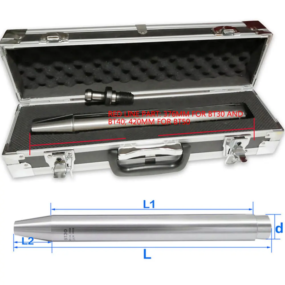 

BT30-D30 Spindle detection rod 0.002 Precision test rod Mandrel CNC machine tool HSK100A spindle inspection bar