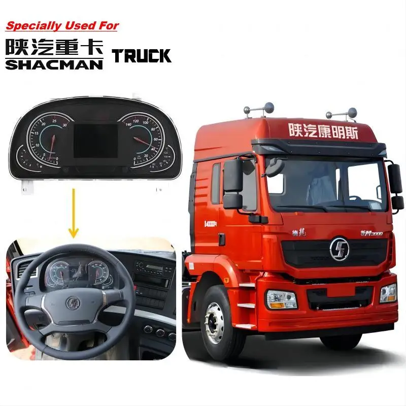 

on SALE! Original Quality SHACMAN M3000 Truck Dashboard DZ96189584149 Instrument Panel Genuine Cabin Parts for Heavy Duty Trucks