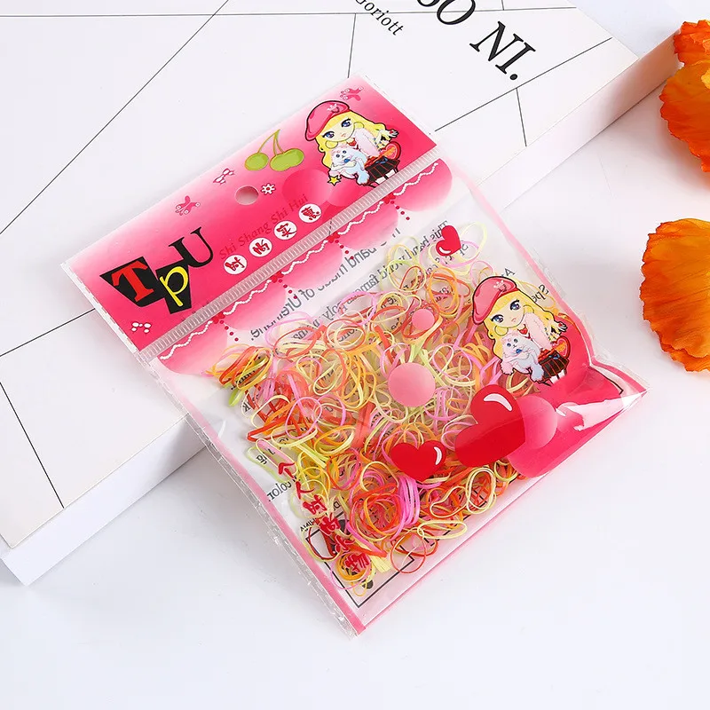 Pet Grooming Dog Headwear Dogs Teddy York Rubber Band Does Hair Pet Rubber Band Disposable Rubber TPU about500pcs