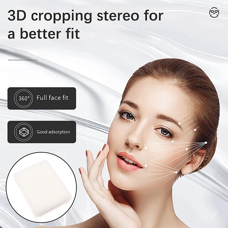 * * Hot Sale Disposable Patch Soluble Facial Mask Paper Conus Peptide Freeze Dried Film Soluble Type Collagen Patch view 5