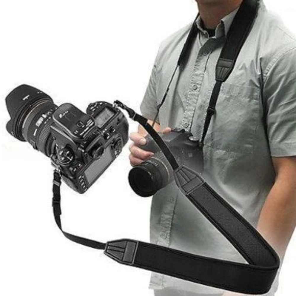 For Canon/ Nikon/Sony/Fuji  Comfort Camera Shoulder Neck Strap with Quick Release Buckles Strap for Single and DSLR Camera