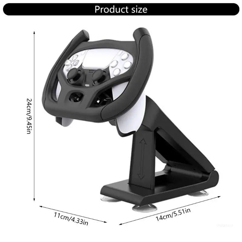 ABS Gaming Steering Wheel Game Handle Stand Immersive Driving Game For Enhances Experience with Easy Dropship