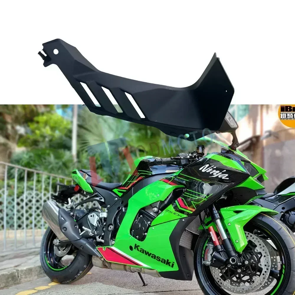 For Kawasiki ZX-10R 2021 2022  Motorcycle Unpainted Head Tube Trim Covers ABS Injection Fairing