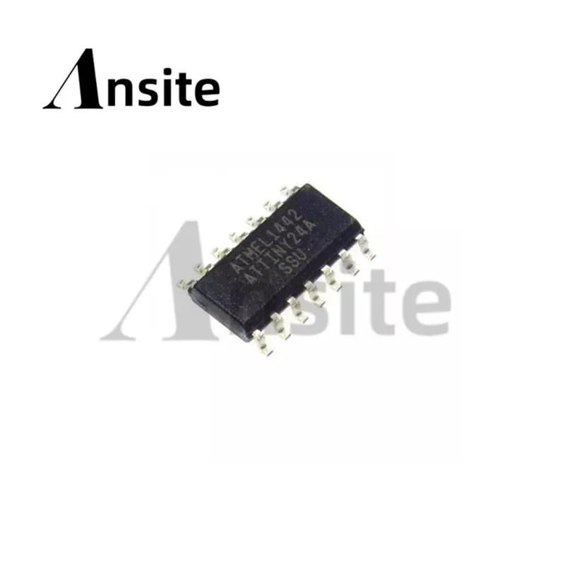 5 Stks/partij 100% Nieuwe Attiny24a ATTINY24A-SSU Patch Sop-14 8-Bit Microcontroller Chip