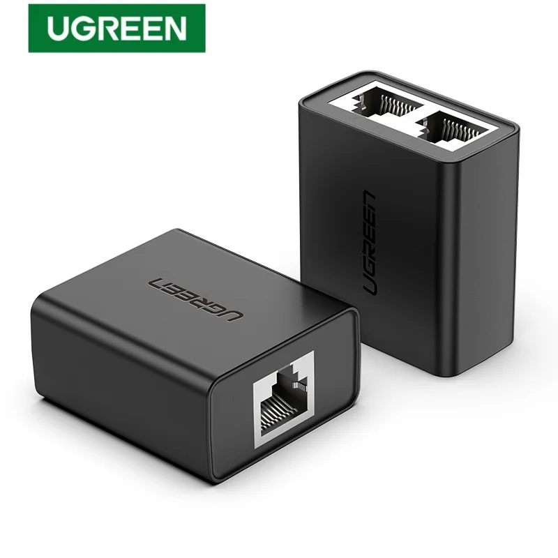 UGREEN CM210 RJ45 Ethernet Splitter 100Mbps Ethernet Splitter 1 to 2, Plug and Play, 2 Devices Simultaneously Networking