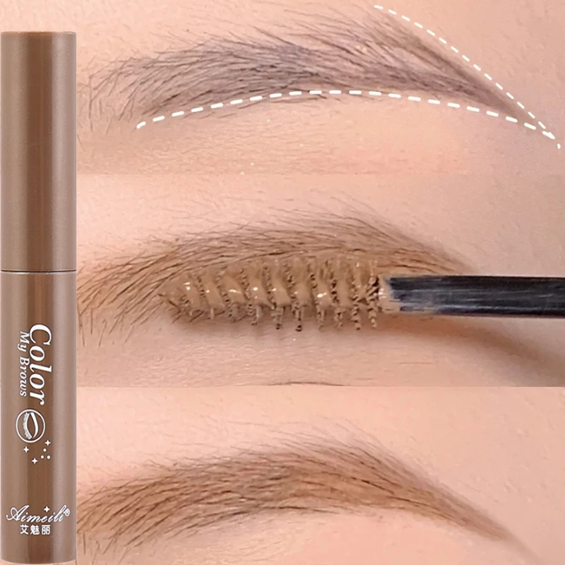 Brown Sobrancelha Líquida Gel Maquiagem Sobrancelha Enhancer Creme Impermeável Eye Brow Tint Corante Natural Tattoo Long Lasting Beauty Cosmetics