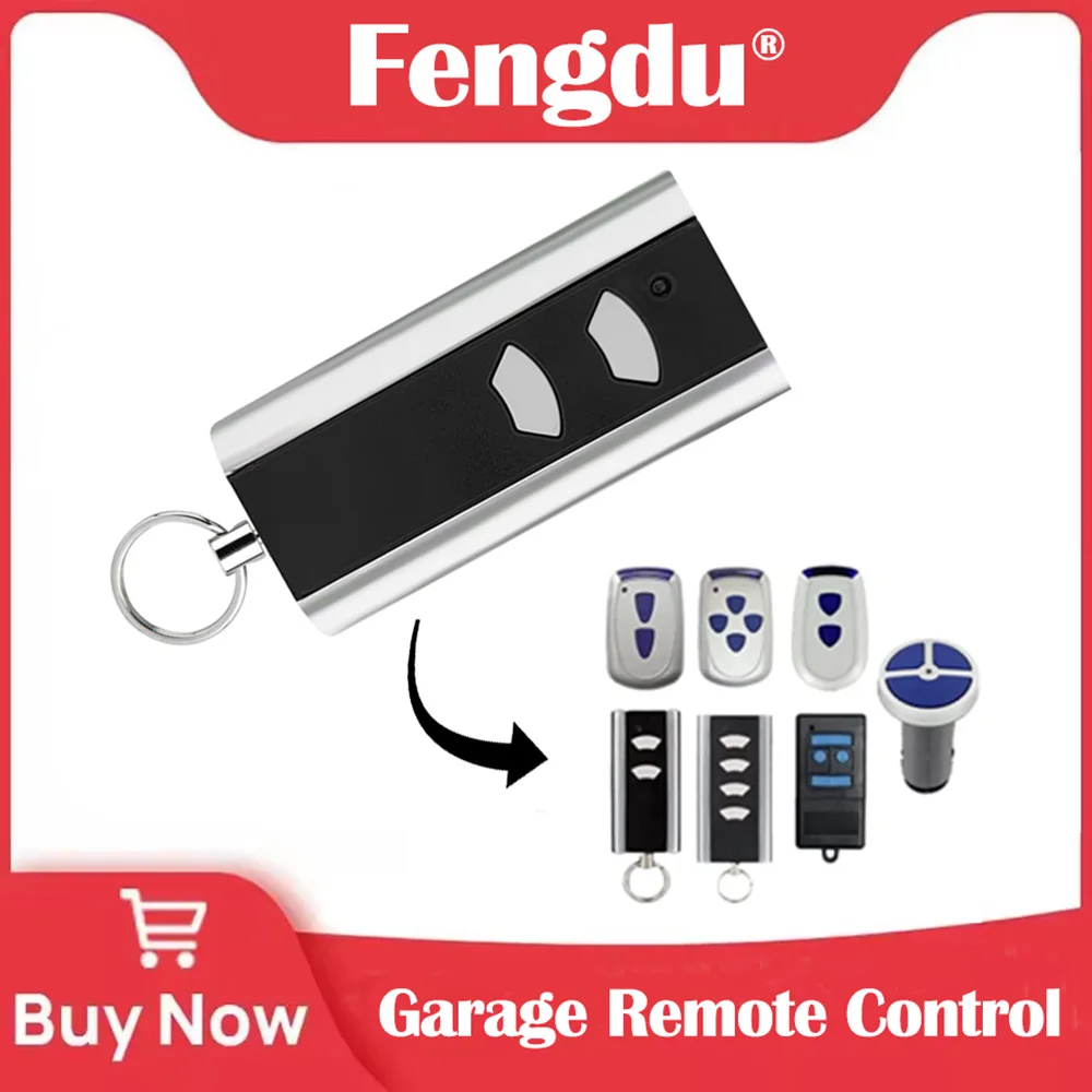 

NORMSTAHL CRAWFORD RCU433 EA433 4K 2K EA433 2KM Gate Remote Control Garage Keychain 433.92MHz Rolling Code