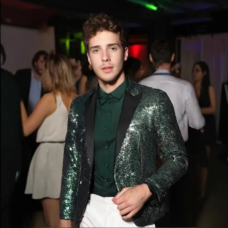 

Mens Formal Blazer - Performance Tuxedo for Nightclub Host MC Wedding Photography