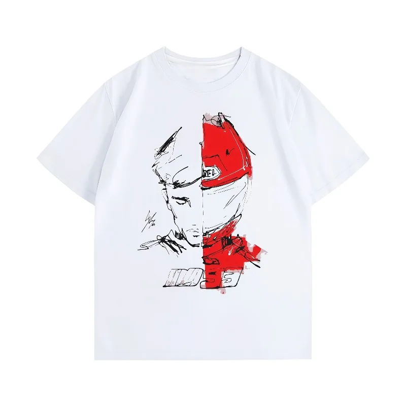 

Быстросохнущая мотоциклетная футболка с 3D принтом, впитывающая влагу, дышащая, комфортная, подходит для летней езды, мода