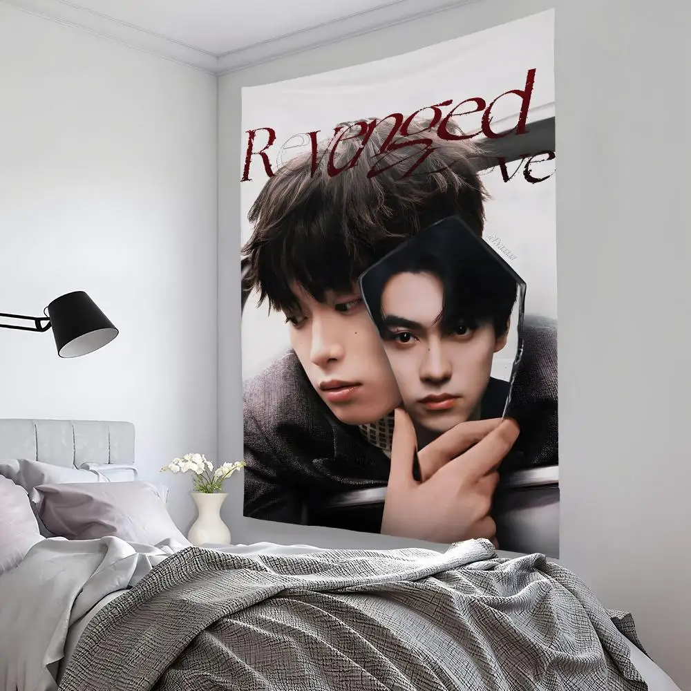 Tv Series R-revenged Love Tapestry Microfiber Background Art Decor For Bedroom Living Room Garden Outdoor Festival Wall Decor