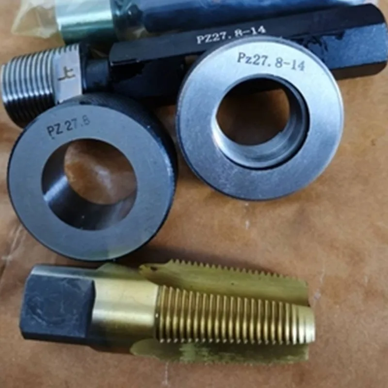 PZ27.8 HSS Gas cylinder thread tap PZ19.2 cylinder taper thread tap PZ39 / PZ56  titanium plating cylinder tapping