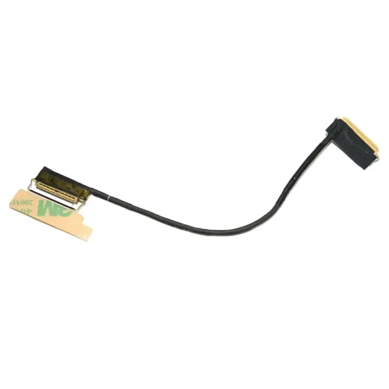 WYORESY T490 LCD LVDS Video Cable For Lenovo ThinkPad T495 2K 3K FHD 1920*1080 WQHD 01YT38 02HK974 02HK975 DC02C00DY20 40Pin