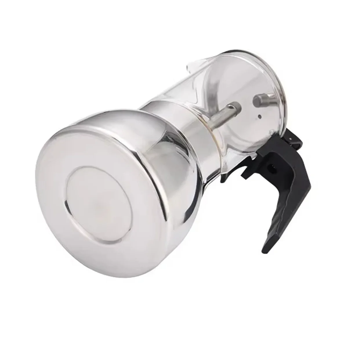 

A04I 300ml Espresso Maker, Stainless Steel Moka Pot, Compatible with for Induction & GasStovetops, Protable & Easy to Clean