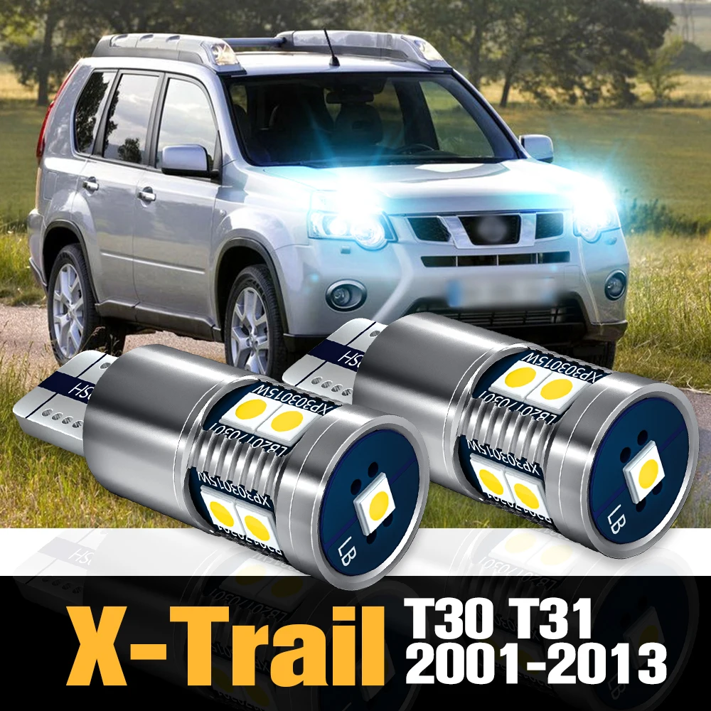 

2pcs Canbus LED Clearance Light Parking Lamp Accessories For Nissan X-Trail X Trail T30 T31 2001-2013 2008 2009 2010 2011 2012