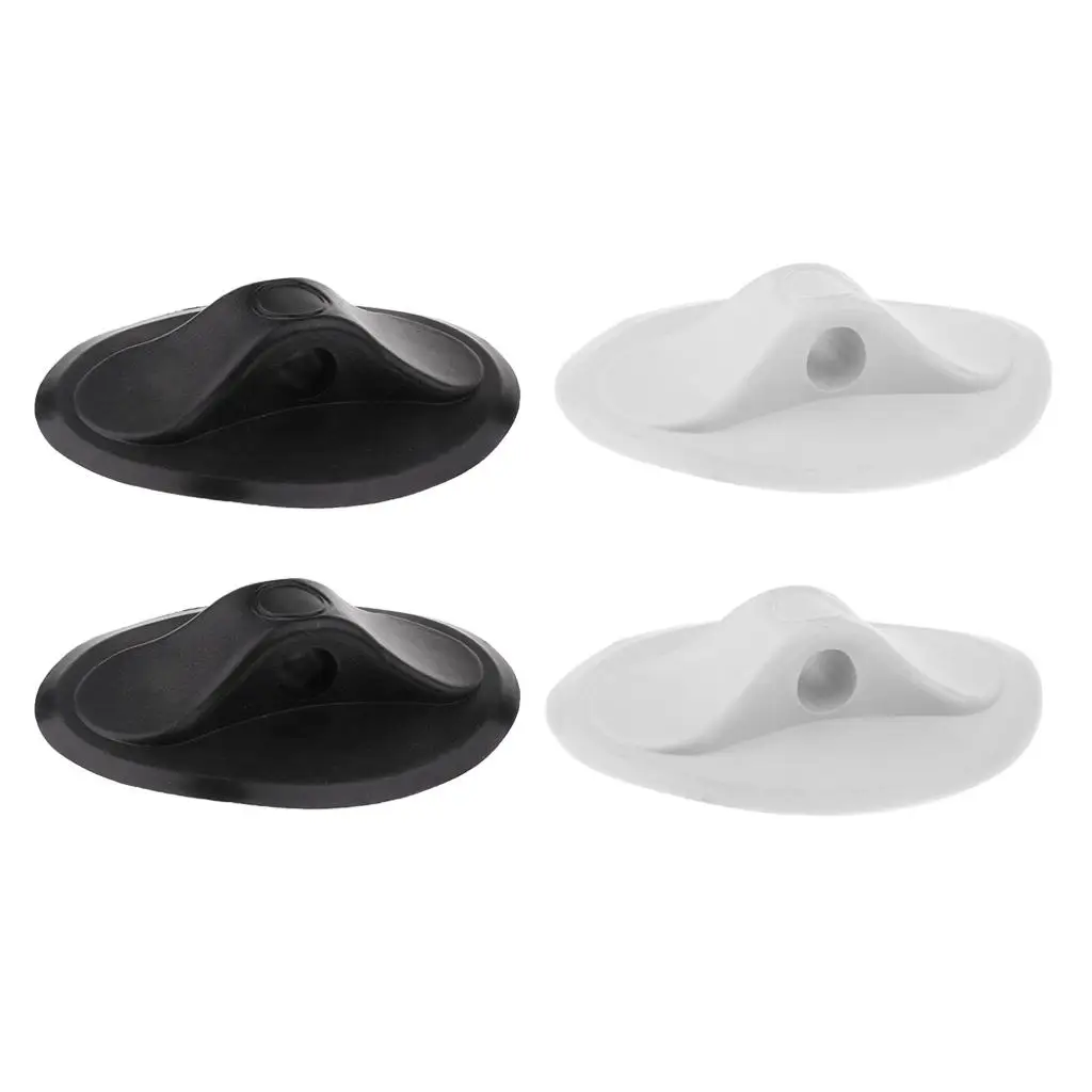 

Boat Rope Buckle Deck Mount Single Hole PVC Dinghy Kayak Canoe Raft Secure Clamp Accessories for Marine Use