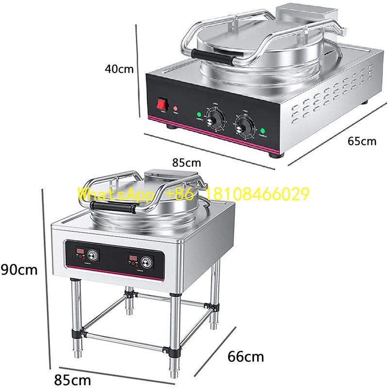 

Машина для изготовления блинов, оборудование для пищевой промышленности, коммерческая электрическая форма для выпечки, многофункциональное двустороннее отопление