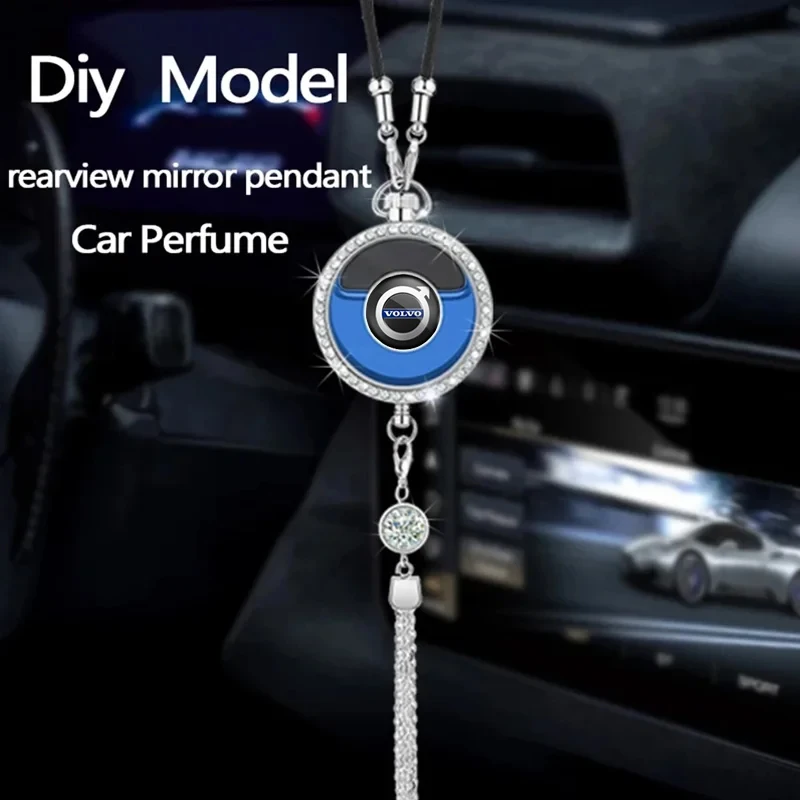 

1Pcs Car Perfume Pendants Air Freshener Car Accessories For Volvo Rdesign XC90 V90 V60 XC60 V40 S80 S60 S90 C40 XC40 V70 XC70