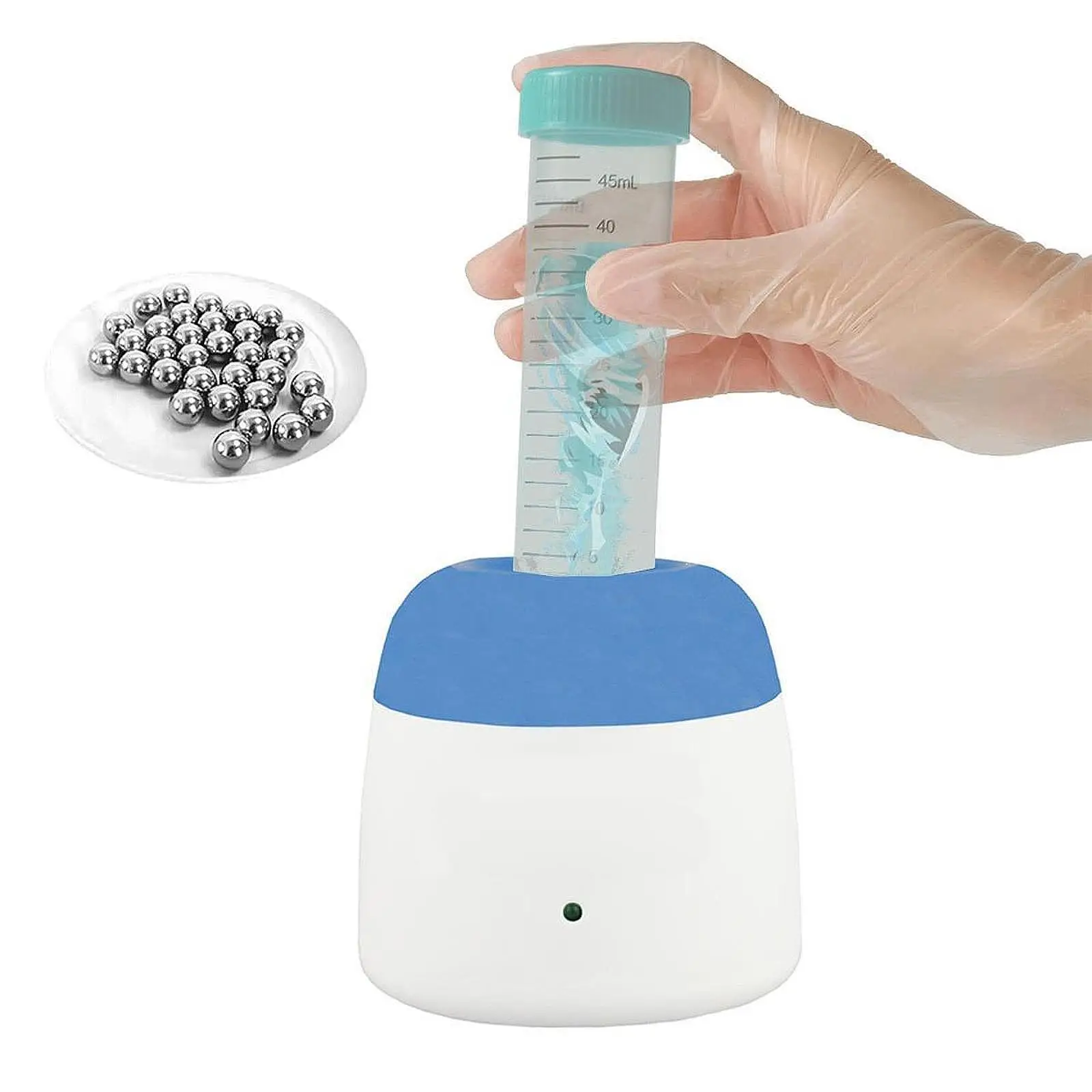 High Velocity Mini Paint Mixer ABS Nail Polish Shaker Varnish Bottle Mixing Machine for School Lab and Salon