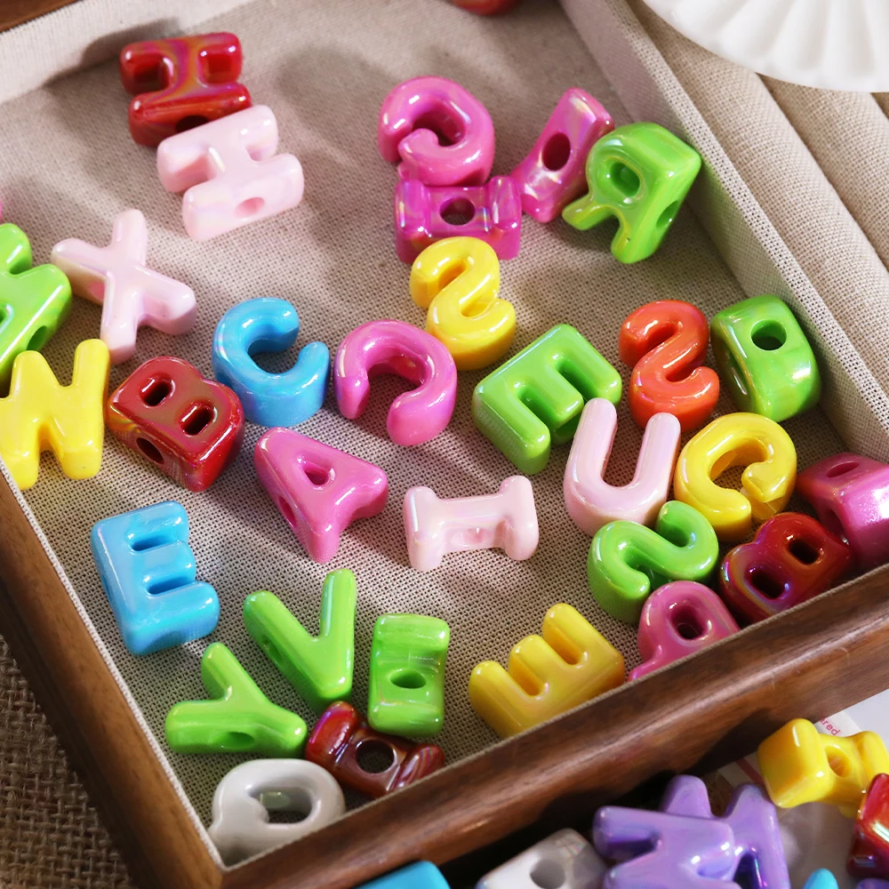 Сердечный дизайн 150 шт. 17*22 мм DIY необычные бусины/эффект AB/форма буквы/акрил/ручная работа/фурнитура и компоненты для ювелирных изделий # 19105