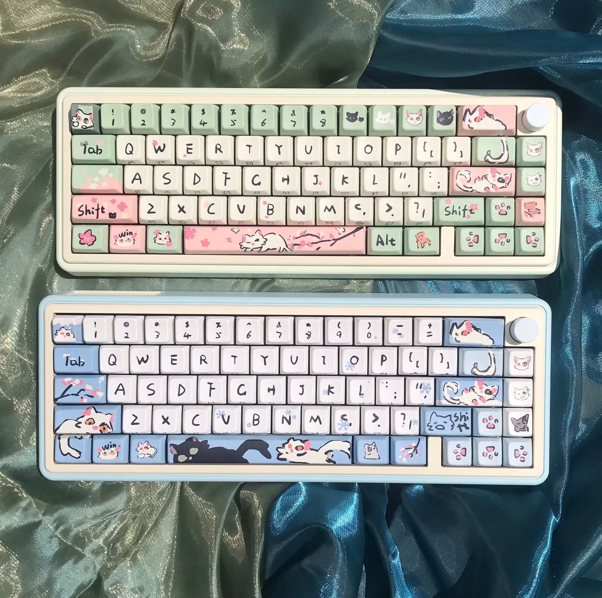 Minister's theme keycaps five-sided sublimation cute side-engraved mechanical keyboard keycaps