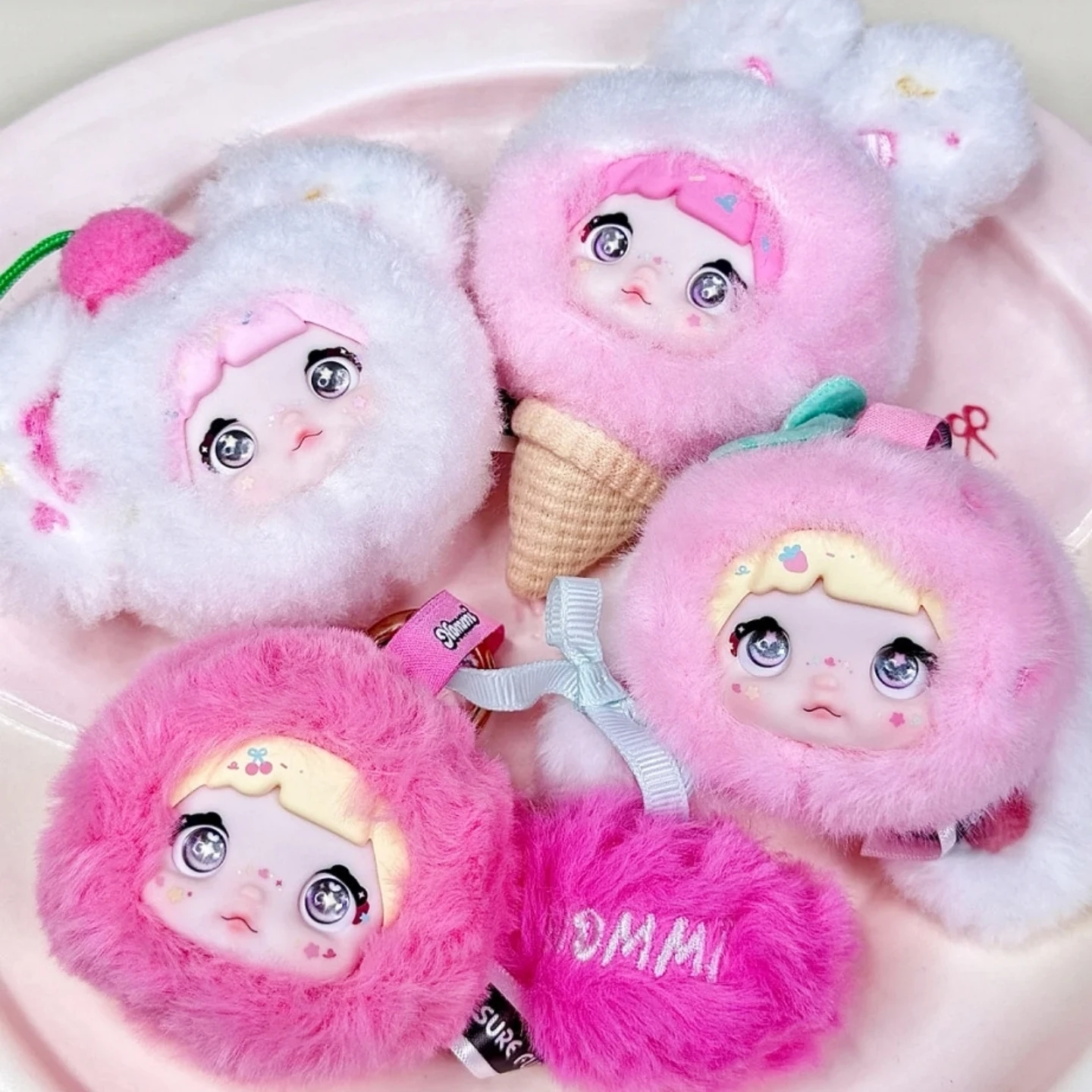 

Genuine Nommi Vinyl Plush Blind Box 100% Sweetness Series Cute Mini Doll Decoration Model Pendant Children Mystery Box Toy Gift