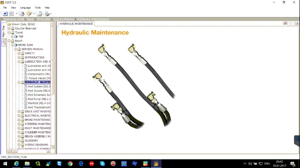 AutoDVD2 Crown Parts & Service PSRT Resource Tool V12.2020 R518 EU-US-EMEA Never Expire view 3