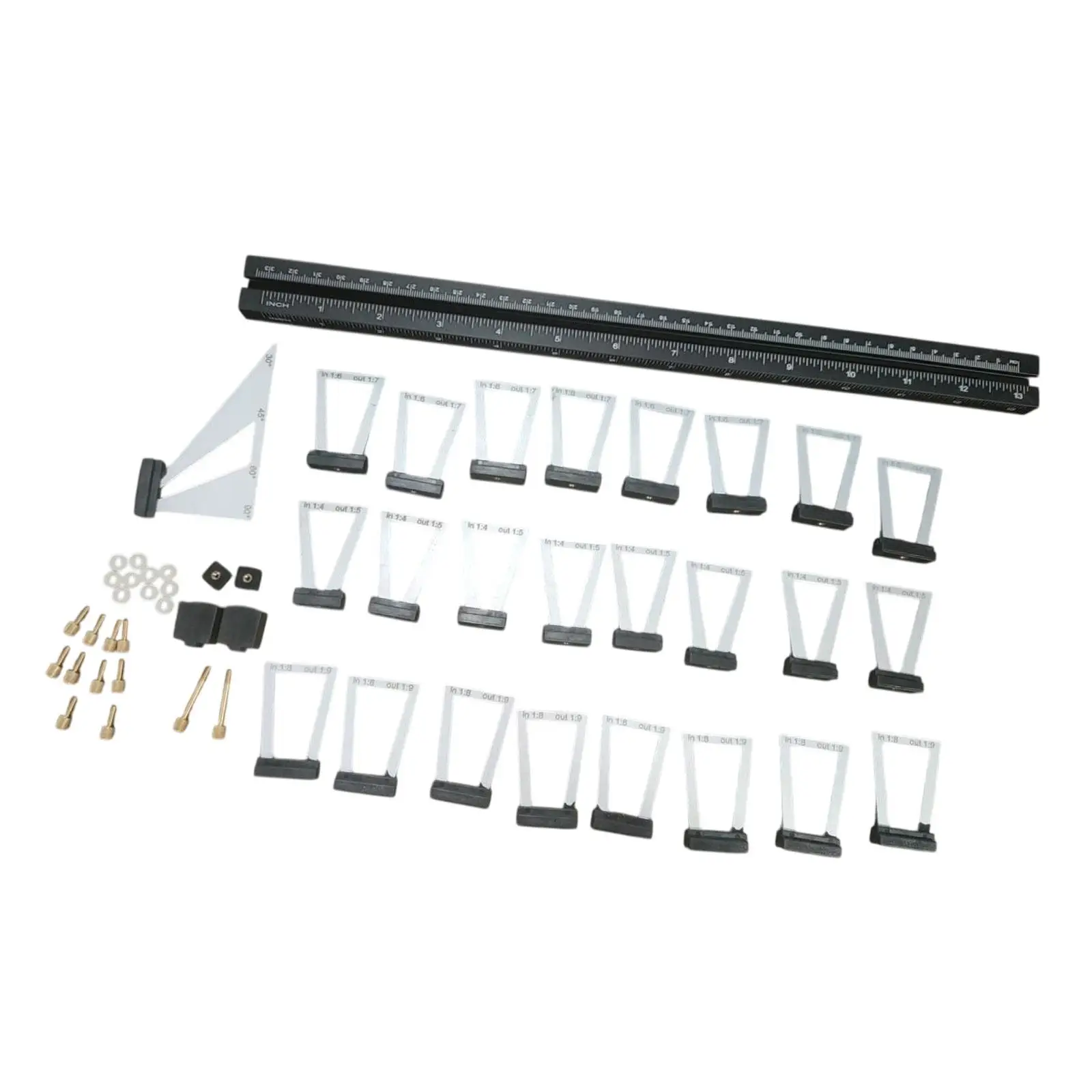 

Комплект маркировочного приспособления «ласточкин хвост», длина 35 см, метрические и императорские весы, алюминиевый многофункциональный деревообрабатывающий инструмент для разметки