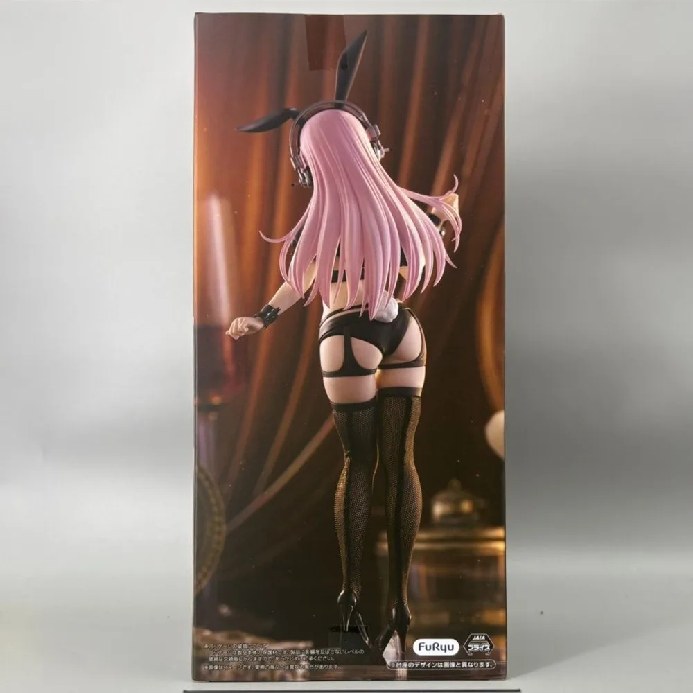 Original FuRyu BiCute Super Sonico Anime Bunnies Reverse Bunny Figure PVC Action Figurine Model Toys view 4